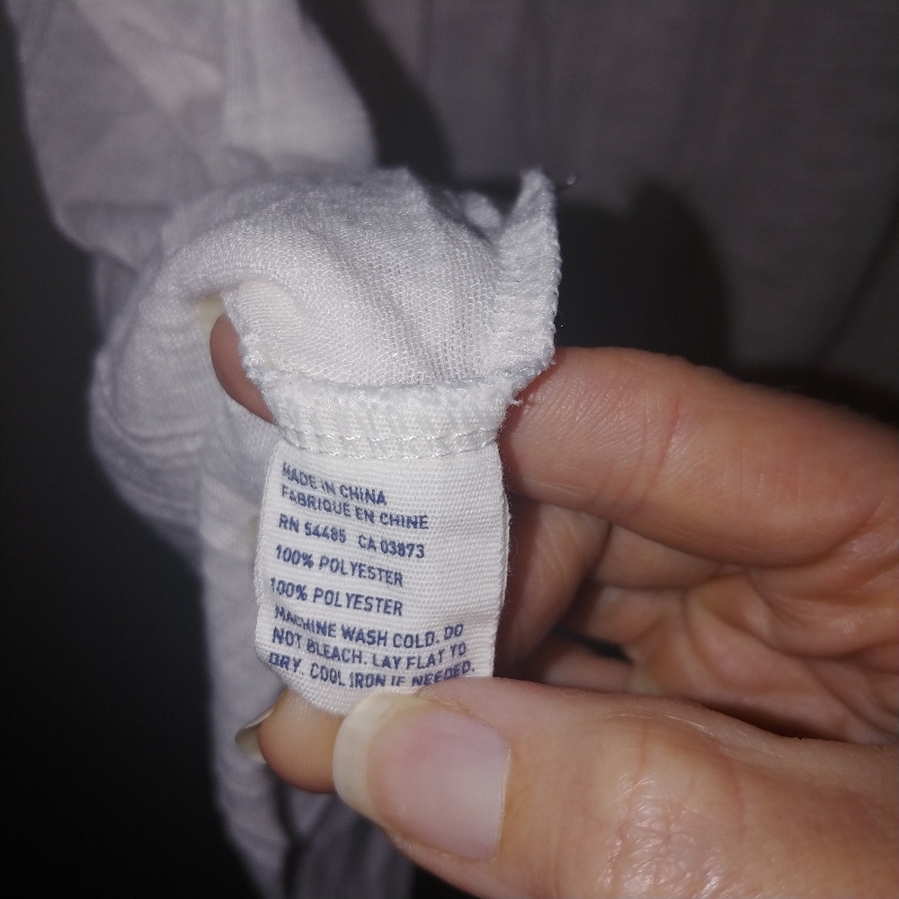 American eagle outfitters embroidered babydoll top - Picture 7 of 7